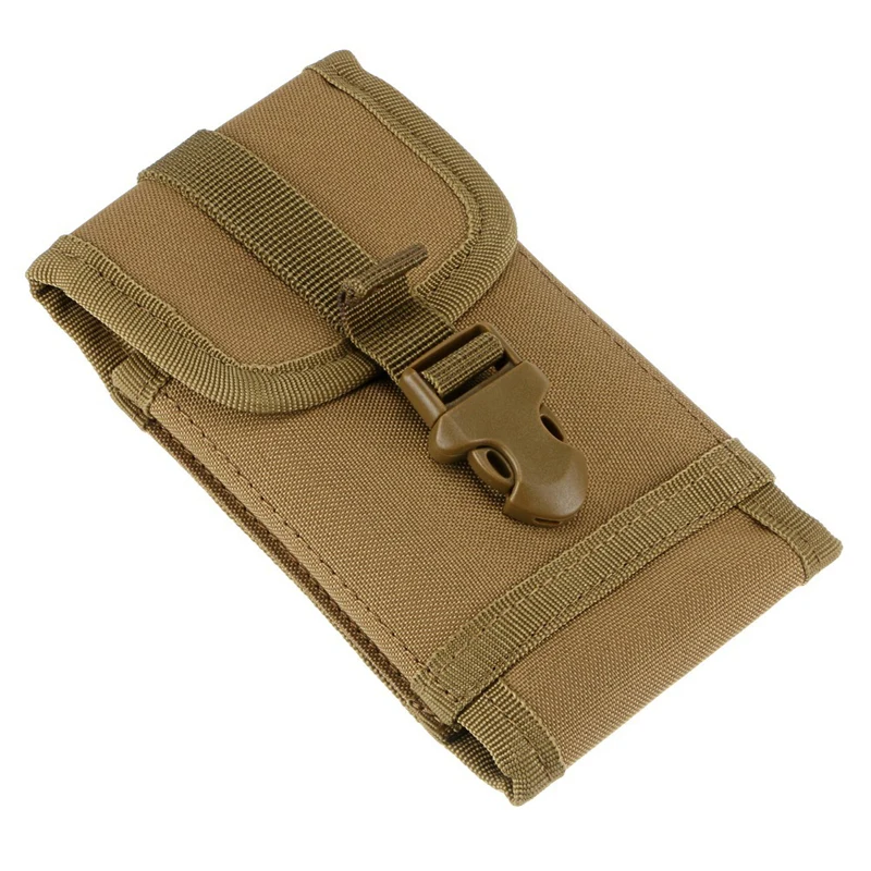 Bolsa táctica Molle para cinturón de teléfono, fundas para teléfono, conducción al aire libre, senderismo, caza, Camping, herramienta deportiva, riñonera, riñonera, mochila, equipo - imagen 4