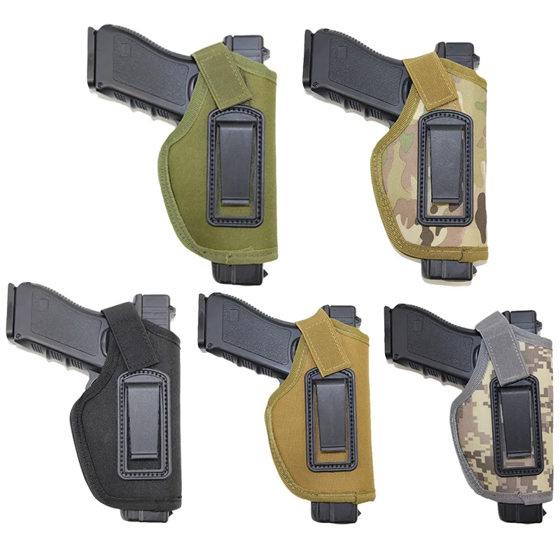 Pistolera IWB Airsoft para Golck 17, 18, 19, 22, 26, Colt 1911, Makarov, Funda Universal para mano derecha