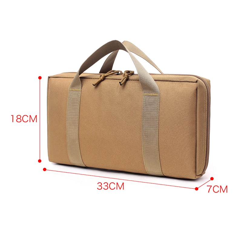 Bolsa de transporte para pistola táctica, funda para Glock Beretta, a prueba de golpes, acolchada, militar, Universal, bolsa de caza - imagen 3