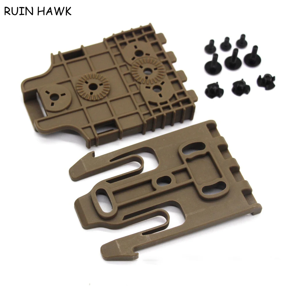 Funda para pistola táctica Glock 17 USP M9 Colt 1911 Sig Sauer P226 Airsoft Clip funda para cinturón de caída plataforma funda para pistola paleta - imagen 5