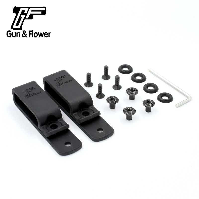 Gun & Flower-Bucle de cinturón Universal, accesorio para pistola Kydex de 1,5 ", par - imagen 2