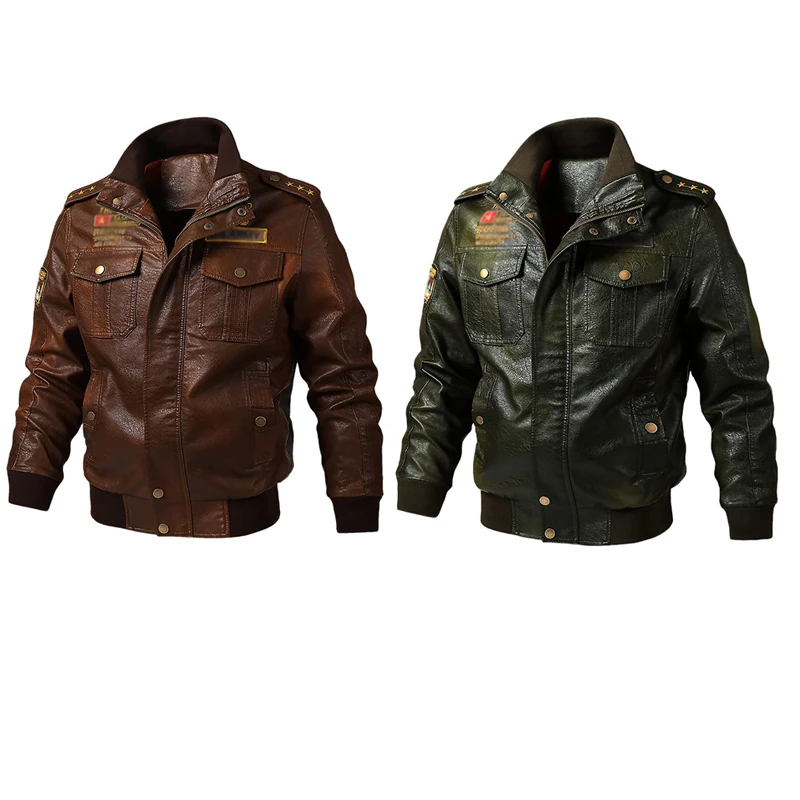 Chaqueta resistente a puñaladas de cuero PU para hombre, resistente al viento, impermeable, cálida, seguridad de autodefensa, ropa de seguridad sigilosa del FBI - imagen 4