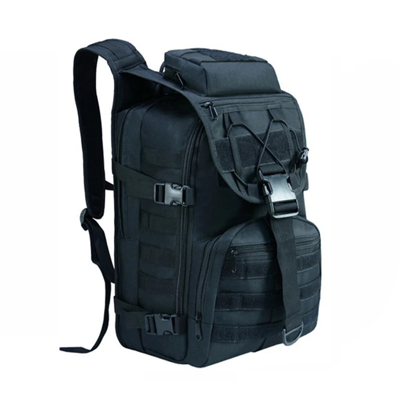 Mochila táctica militar Molle mochila 900D impermeable al aire libre bolso de hombro deportivo caza senderismo mochila 35L - imagen 2