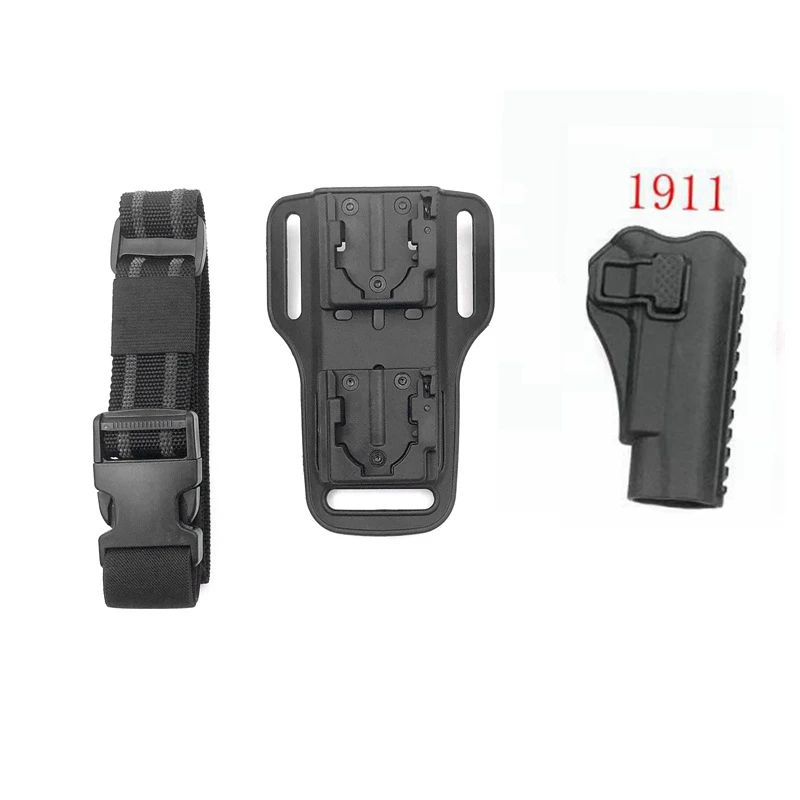 Cinturón táctico de pierna para BERETTA M9/P226/1911/GLOCK - imagen 3