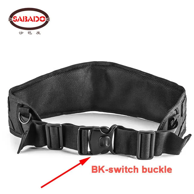 Black-switch buckle