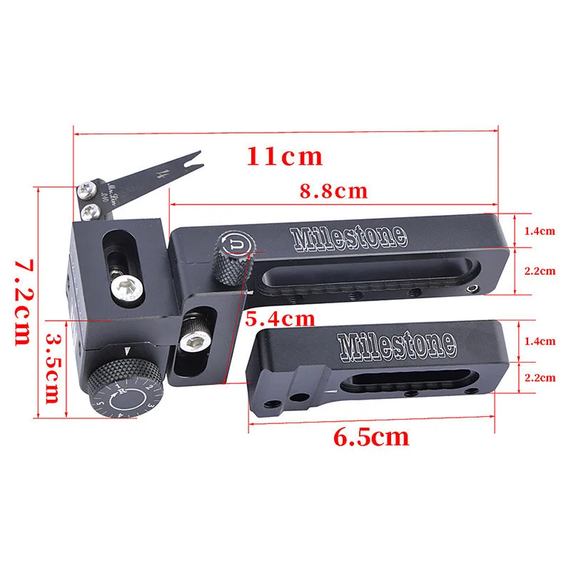 Arco compuesto de flecha para tiro con arco, accesorios de caza al aire libre, competición profesional, hoja de acero, descanso de flecha, tiro con mano derecha - imagen 2