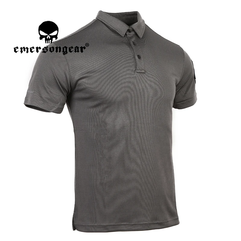 EMERSONGEAR-Polo táctico unidireccional de secado rápido para hombre, camisetas deportivas, camisetas deportivas, viajero urbano, Camping, WG - imagen 5