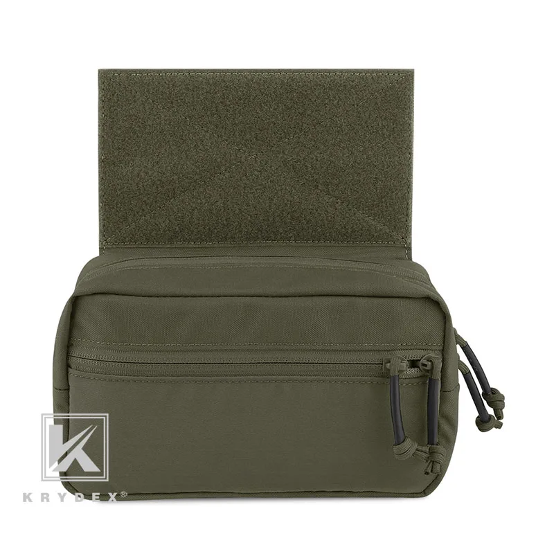 KRYDEX SACK bolsa Abdominal Spiritus riñonera táctica bolsa para chaleco táctico MK3 accesorios de aparejo de pecho bolsa de caída verde Ranger - imagen 4