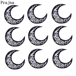 Parche termoadhesivo Luna bordado para chaquetas y mochilas