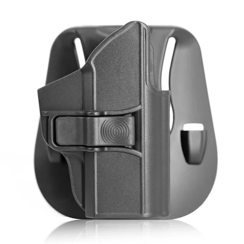 Funda táctica para pistola de mano derecha para P365, funda para pistola, paleta de cintura, Clip de cinturón de liberación rápida, dos métodos de transporte - imagen 4