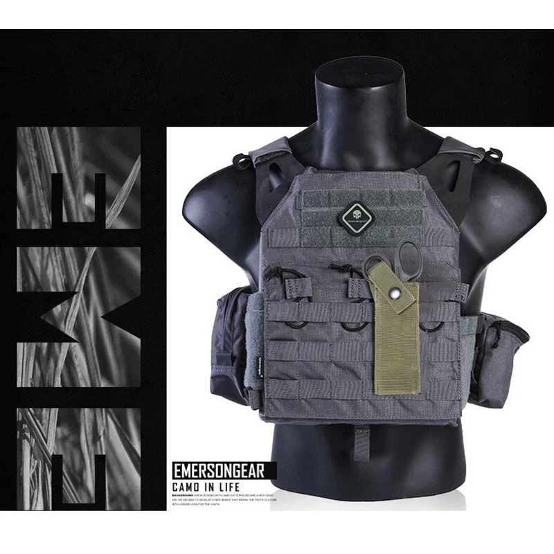 Tijeras tácticas de seguridad de emergencia, bolsa Molle IFAK, bolsa médica para PORTA PLACAS, caza al aire libre, equipo, estuche para pistola Mag - imagen 2