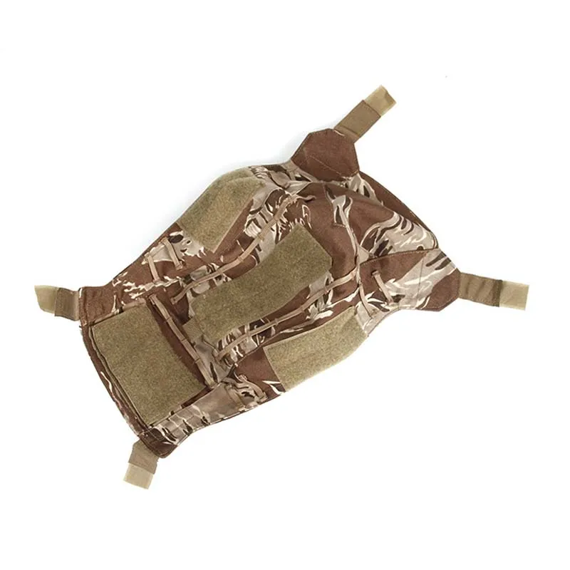 Sand Tigerstripe cubierta de malla para casco marítimo, protector para M/L táctico MT - imagen 5