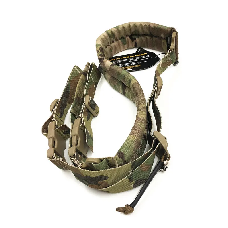 Eslinga táctica acolchada de ajuste rápido FMA, Multicam, eslinga de 2 puntos, equipo de Paintball, accesorios - imagen 2
