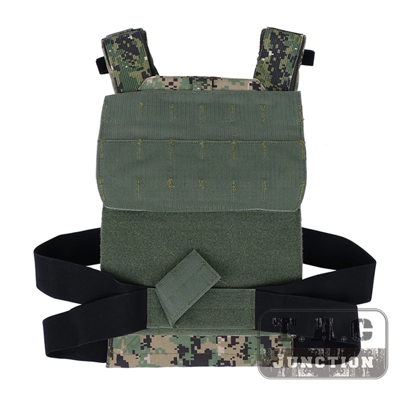 Emerson-chaleco táctico adaptable estilo MOLLE, chaleco de armadura de ataque de asalto, ligero, ajustable, rápido, AOR2 - imagen 3