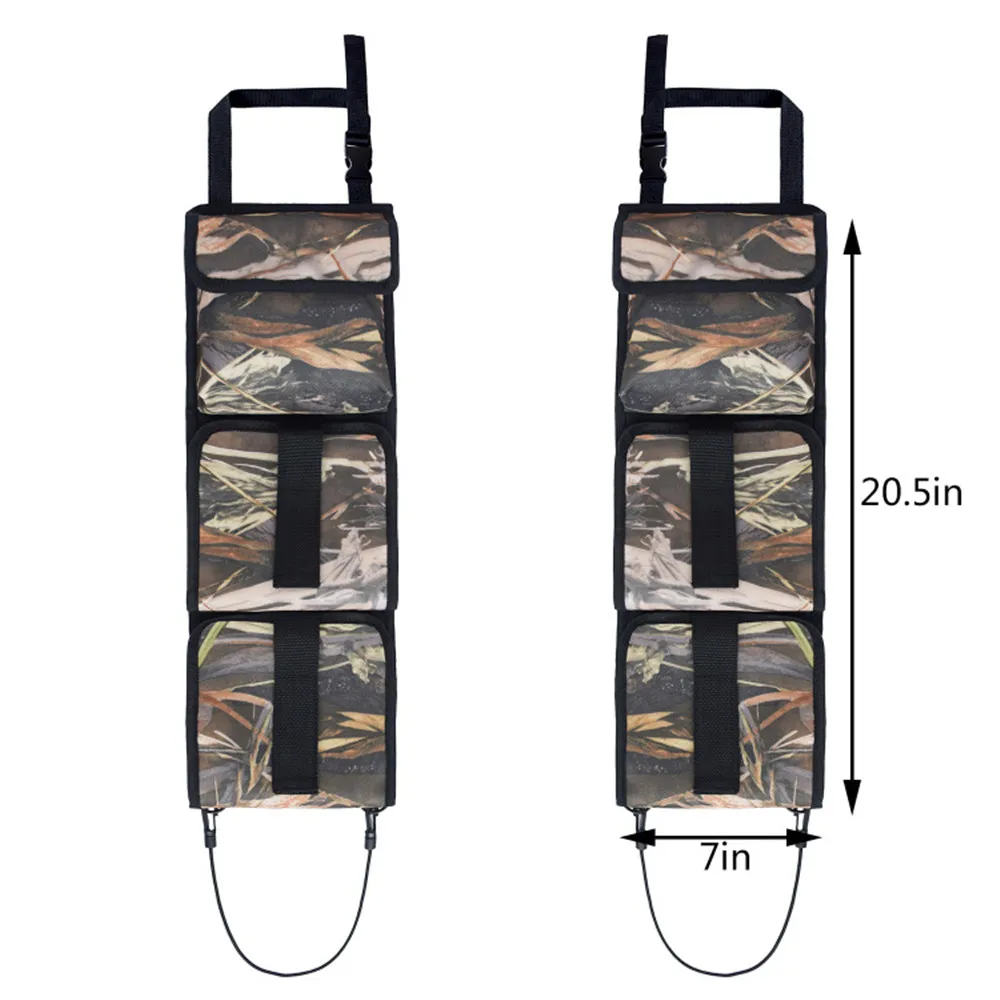Camuflaje biónico, asiento delantero de coche, respaldo para Rifle, estante para pistola, funda para pistola táctica de caza, almacenamiento, bolsa para pistola, organizador de pistola - imagen 5
