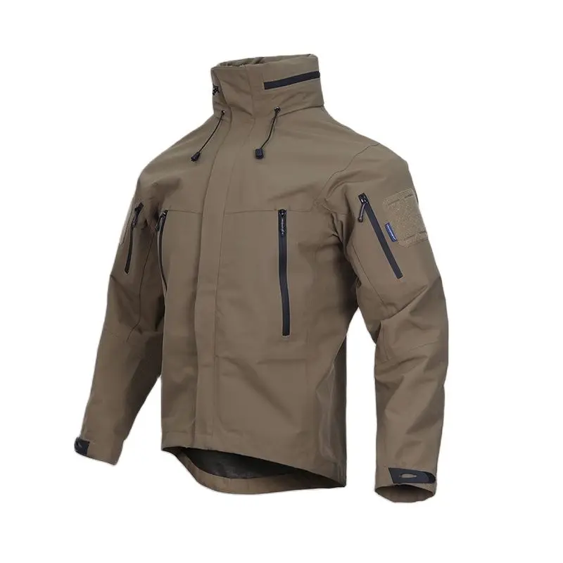 Emersongear-traje de asalto táctico con etiqueta azul, chaqueta de combate, abrigo cálido a prueba de viento, ciclismo al aire libre, senderismo, Camping, EMB9581 - imagen 3