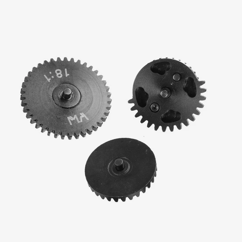 Juego de engranajes de alta velocidad táctico MA CNC 13:1 16:1 18:1 para Ver.2/3 AEG EBB Airsoft, caja de cambios, Sector cónico, accesorios de tiro de caza - imagen 2