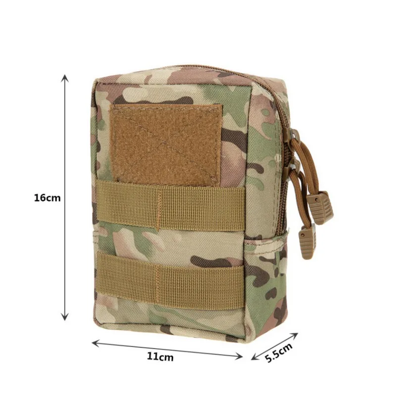 Riñonera táctica portátil de nailon, bolsa de herramientas para deportes al aire libre, viajes, senderismo, correr, Camping y caza - imagen 2