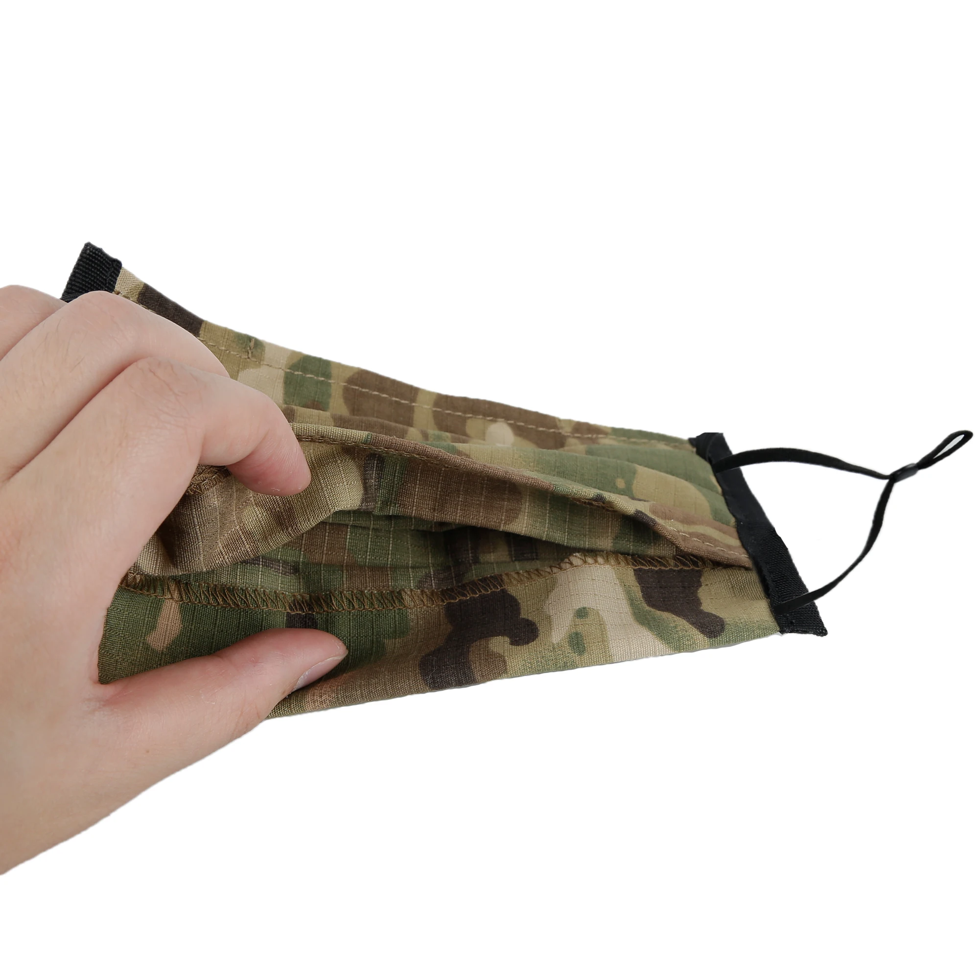 Mascarilla de media cara, equipo de protección táctica, camuflaje, Multicam, antipolvo, entrenamiento, ciclismo - imagen 4