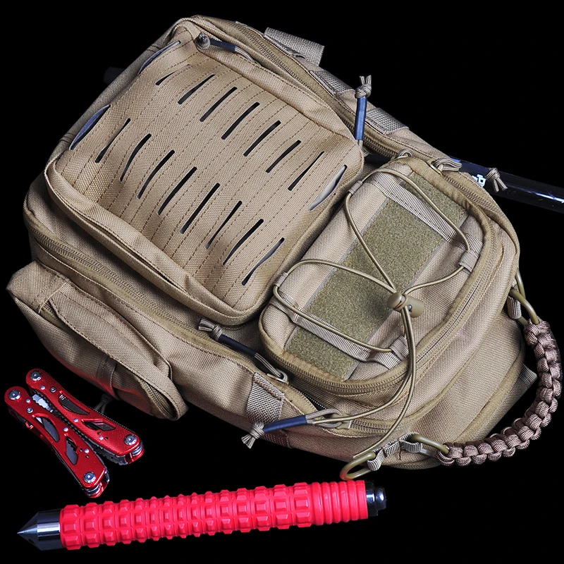 HAN WILD-mochila táctica militar para hombre y mujer, bolsa de viaje deportiva para senderismo, Camping, escalada - imagen 5