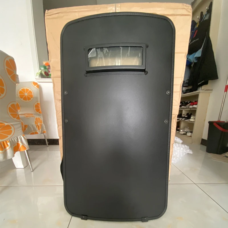 Escudo a prueba de balas de polietileno de mano NIJ IIIA Nivel de autodefensa ligero equipo de protección de seguridad táctica militar - imagen 4