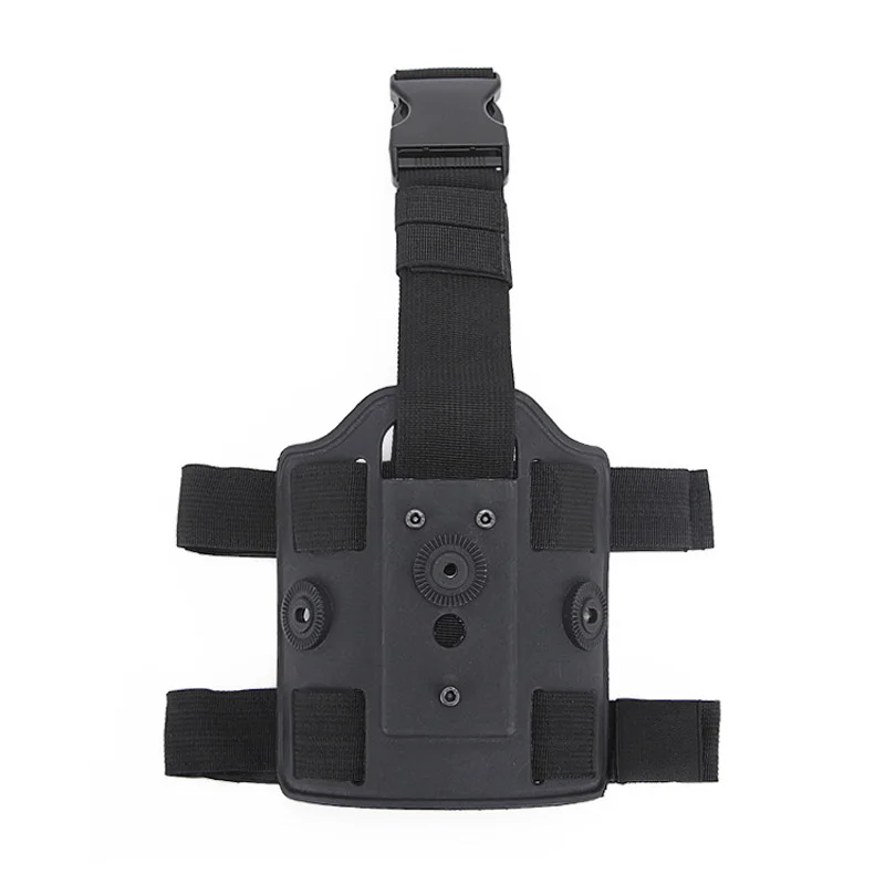 Dispositivo de plataforma de pierna táctica, funda de pierna de caída rápida para pistola militar al aire libre, paleta para Glock M9 Colt 1911 HK USP - imagen 2