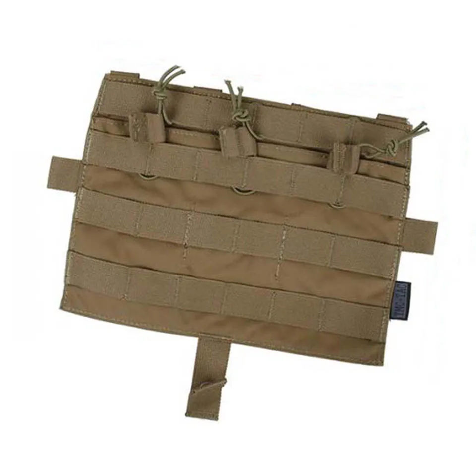 Bolsa Multicam TRIPLE para chaleco táctico, bolsa TMC2849 TMC Molle M4, AVS JPC2.0, Panel frontal para caza Airsoft, envío gratis - imagen 5