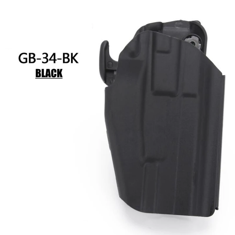 Funda de pistola con cinturón táctico para GL 19 23 38 H & K USP VP9 Ruger P226 P225, funda para pistola con pierna caída, funda, accesorios de caza - imagen 2