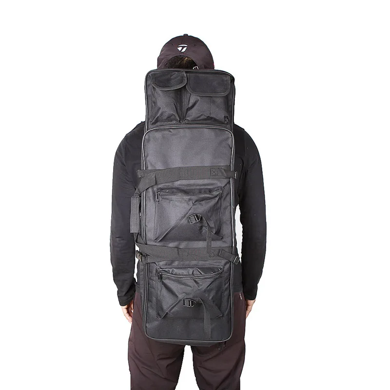 Funda de nailon para Rifle, mochila de caza de francotirador al aire libre, accesorio de protección para pistola de Tiro Militar, 80/95/115cm, M4, AR 15 - imagen 2