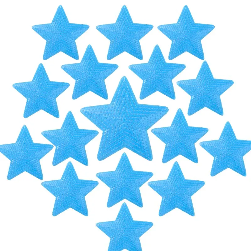 Parches bordados de lentejuelas y estrellas para ropa, apliques de dibujos animados, adhesivos para ropa, bricolaje, 10 piezas, 16 estilos - imagen 3