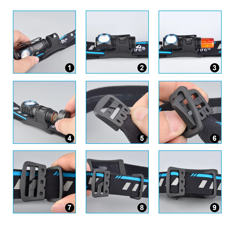 TrustFire diadema para MC12 - imagen 2