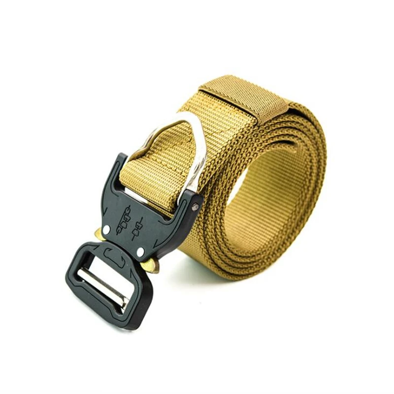 Cinturón táctico para hombre y mujer, cinturón de nailon para deportes al aire libre, correr, ocio, montañismo, equipo de entrenamiento de caza - imagen 5