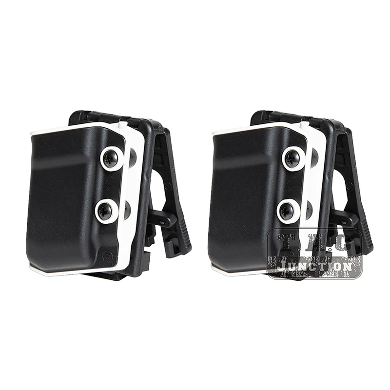 Pistolera multiángulo IPSC IDPA USPS, cartuchera blanca para competición, 3 armas, 5 unids/set por juego - imagen 4