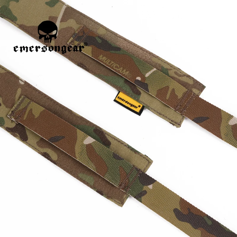 EMERSONGEAR-plantilla de pecho táctica D3CRM, Kit de arnés X, chaleco, correa para el hombro, cinturones traseros, Airsoft, caza, tiro, senderismo al aire libre, nailon - imagen 4