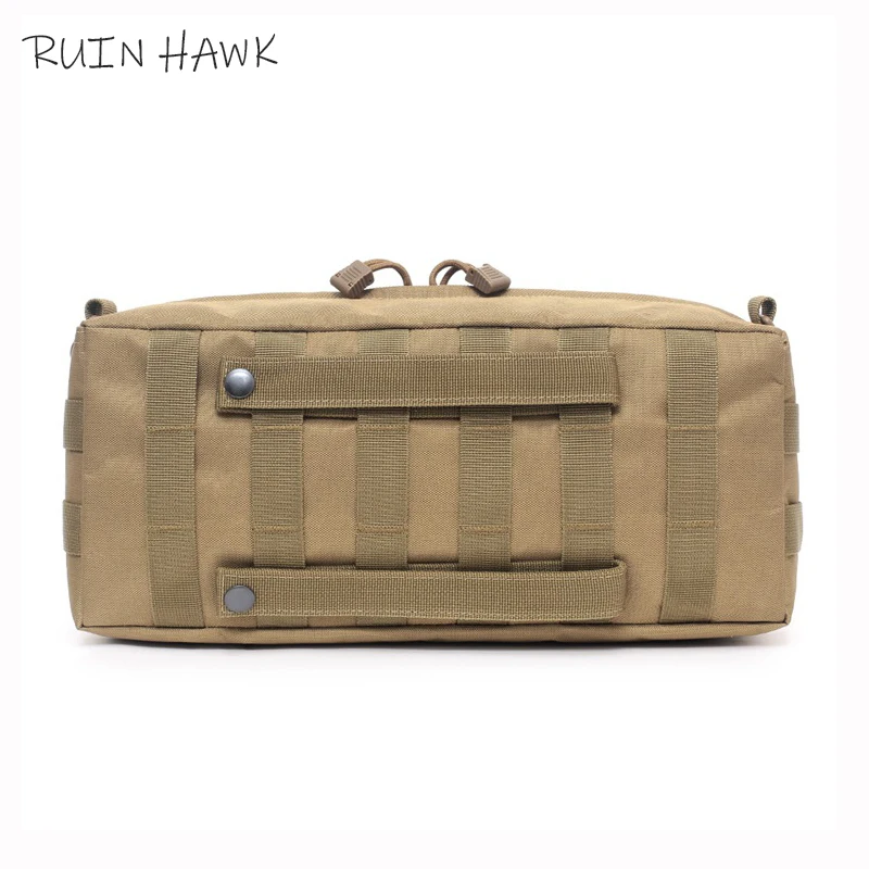 Bolsillo táctico de nailon para senderismo, bolsa de almacenamiento para montañismo, deportes al aire libre, caza militar, montañismo, Camping - imagen 4