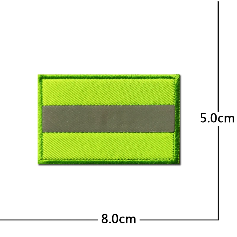 Parche Reflectante - Vista lateral