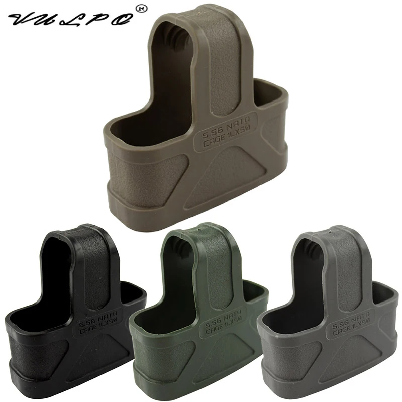 VULPO-bucles de goma para cargador de 5,56mm, 10 unids/lote, 5,56 NATO Cage Fast Mag