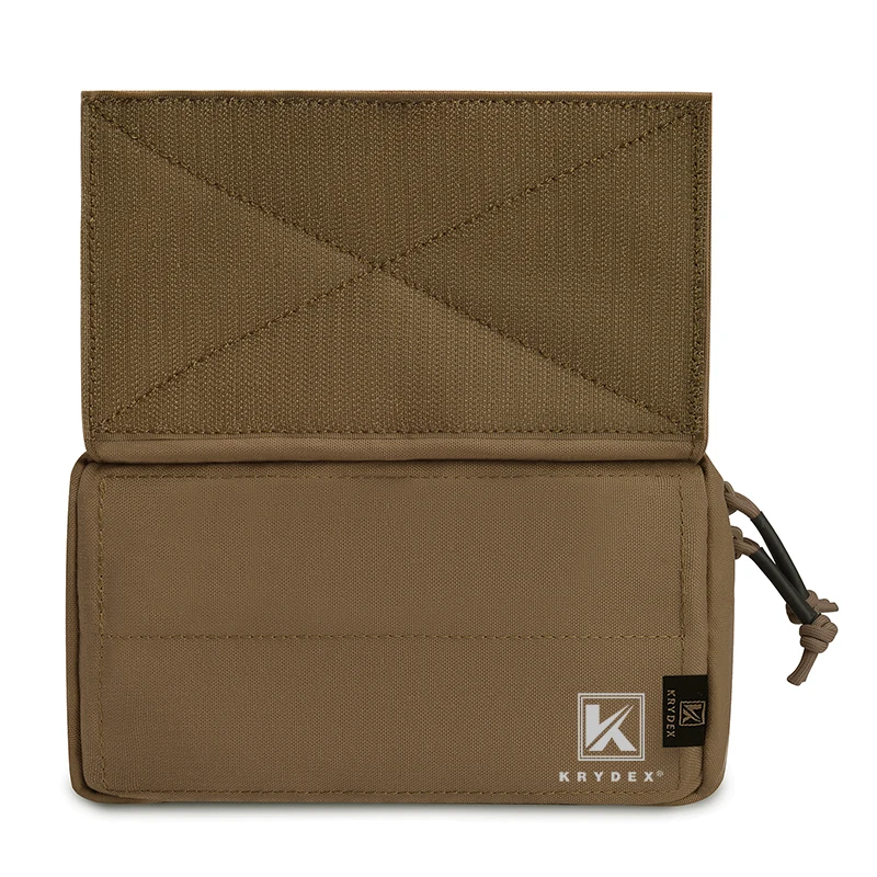KRYDEX-soporte táctico para múltiples misiones, bolsa con 3 uds. De inserciones para D3CR MK3 JPC, accesorios para el pecho, bolsa para colgar marrón Coyote - imagen 2
