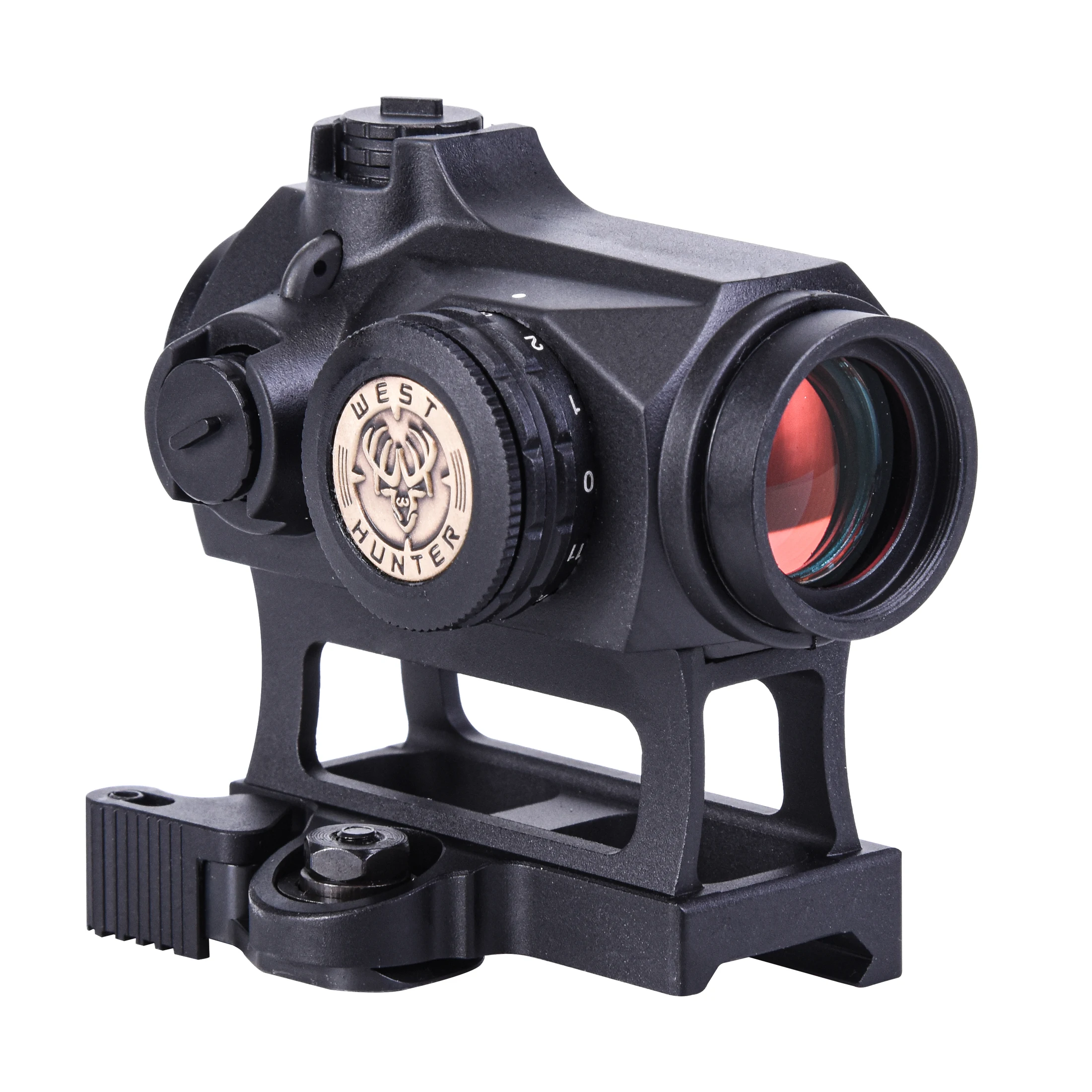 WestHunter-visor táctico de punto rojo RD-X Gen II, Riel de montaje Picatinny de liberación rápida, impermeable, 1X22 - imagen 5