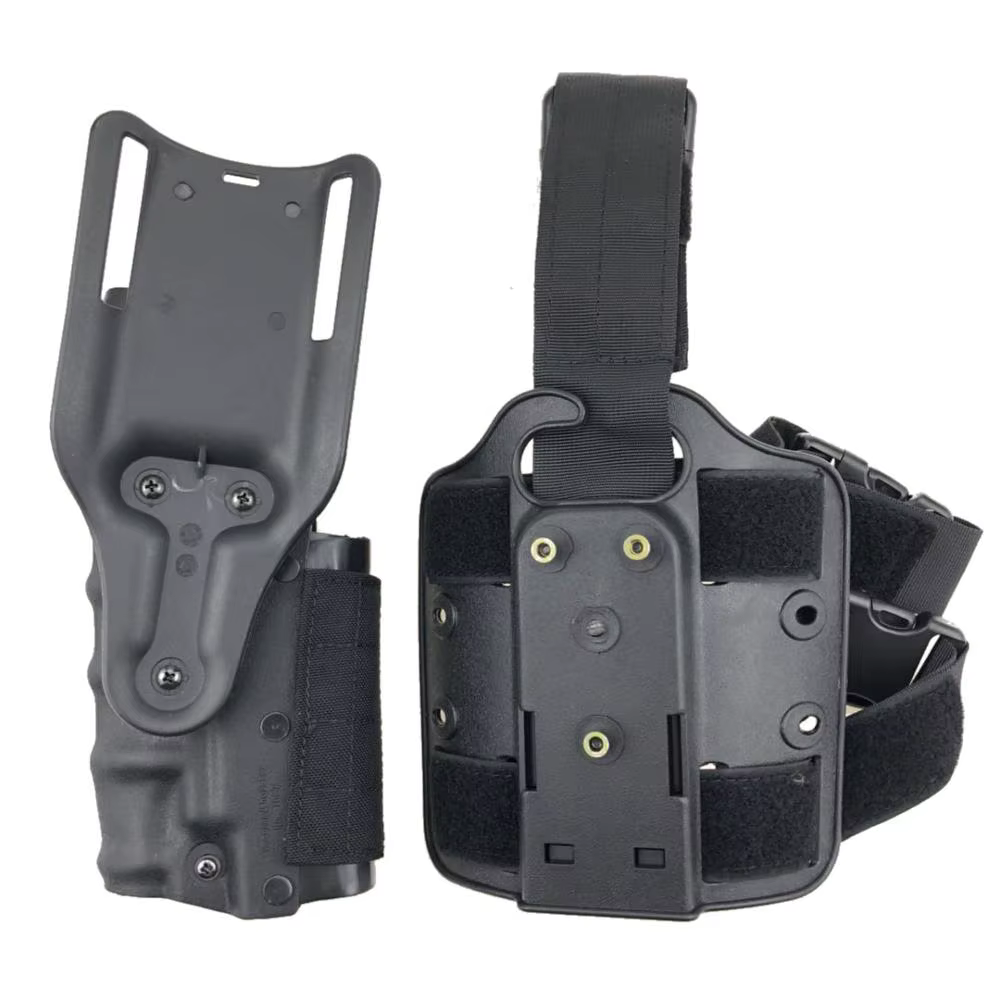 Funda de pistola Universal izquierda y derecha, luces de cinta negra y caqui, lámparas G17/1911/USP/M9/P226 y X300 - imagen 5
