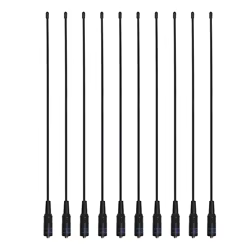 10 Uds NAGOYA NA-771 SMA-F antena de doble banda 144/430MHz para Baofeng UV-5R UV-B5 BF-888S UV-82 UV82 Walkie Talkies