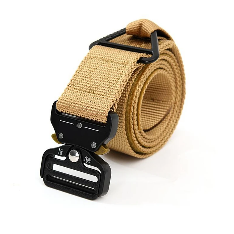 Cinturón táctico Unisex para hombre y mujer, cinturón de nailon para deportes al aire libre, correr, deportes de ocio, montañismo, equipo de entrenamiento de caza - imagen 5