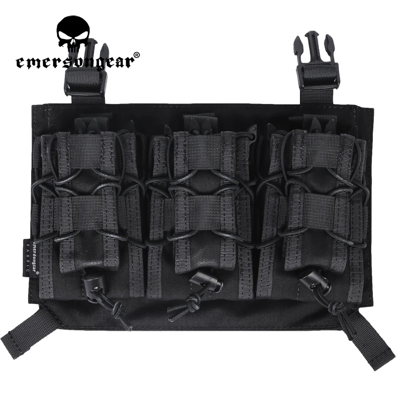 Emersongear-bolsa táctica Fast Clip Mag Panel para pistola M4, bolsa de almacenamiento para revistas, combate APC, caza, adiestramiento al aire libre, nailon - imagen 3