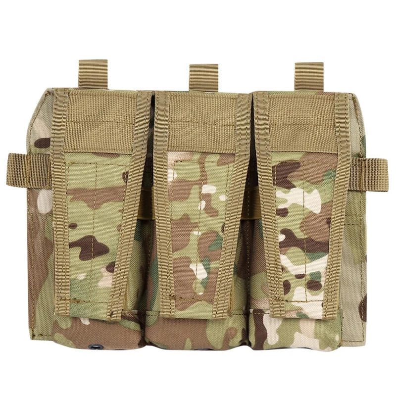 Bolsas de combate militar para caza, mochila táctica de pecho Molle Unisex, bolsa de Hip Hop, mochila frontal, chaleco de malla transpirable para exteriores - imagen 3