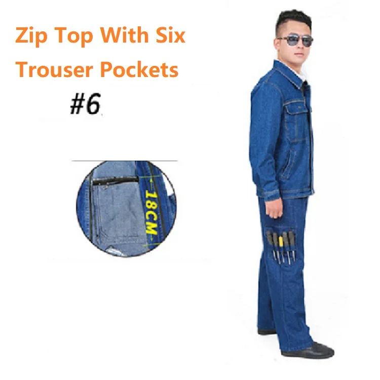 Six trouser pockets