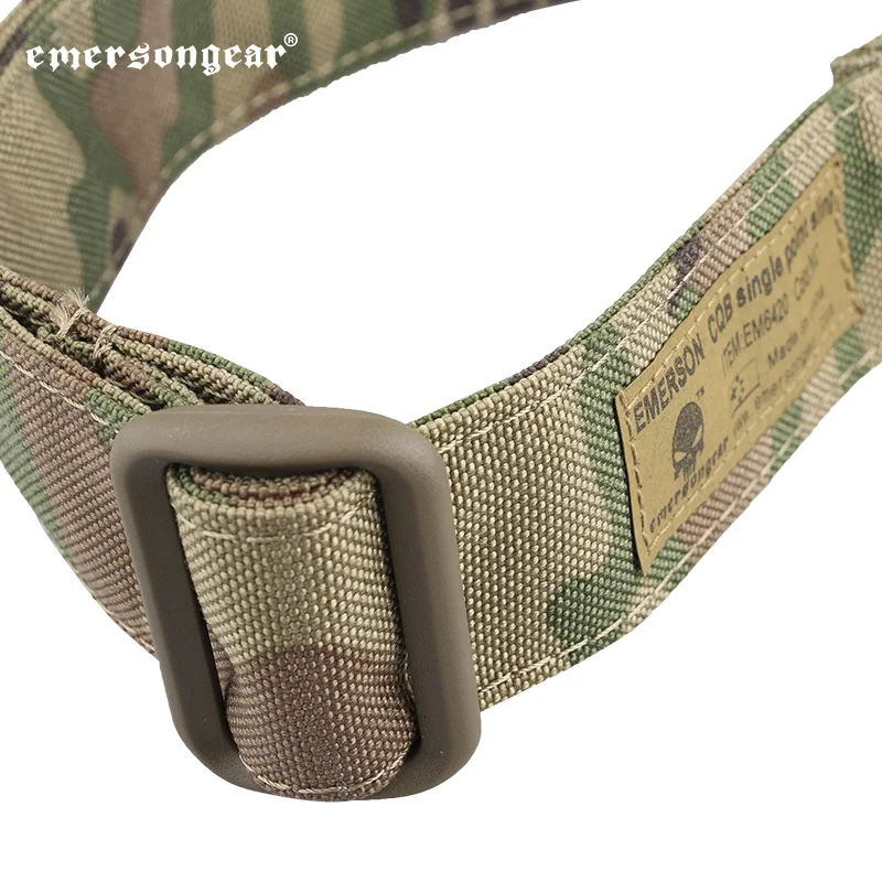 Emersongear-cabestrillo táctico CQB de un solo punto, correa de hombro para Rifle, cuerda de Troya, tiro, Airsoft, caza, combate - imagen 4