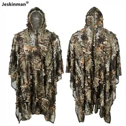 Traje Ghillie 3D arce camuflaje táctico para caza y airsoft