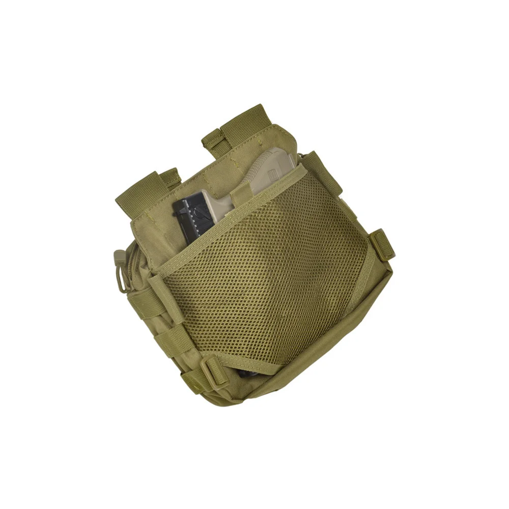 Bolsa táctica de 2 Banger para pistola de Paintball, bolsa de mensajero Modular, de preparación rápida, 5,56 - imagen 5