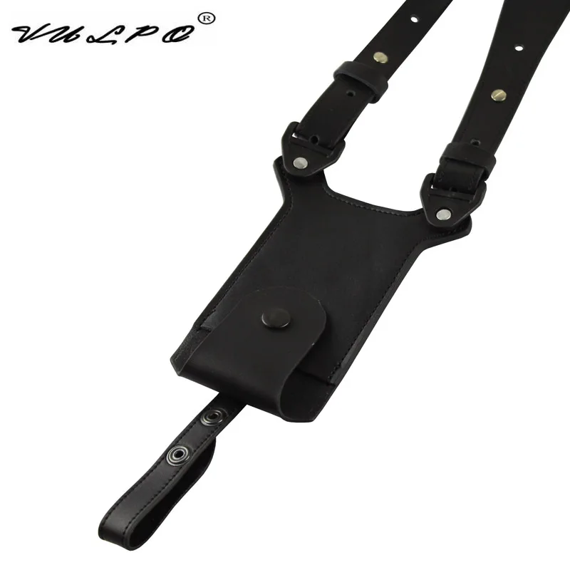 VULPO Funda de hombro de cuero de alta calidad con bolsa de magzina para pistola QSZ 92 - imagen 5