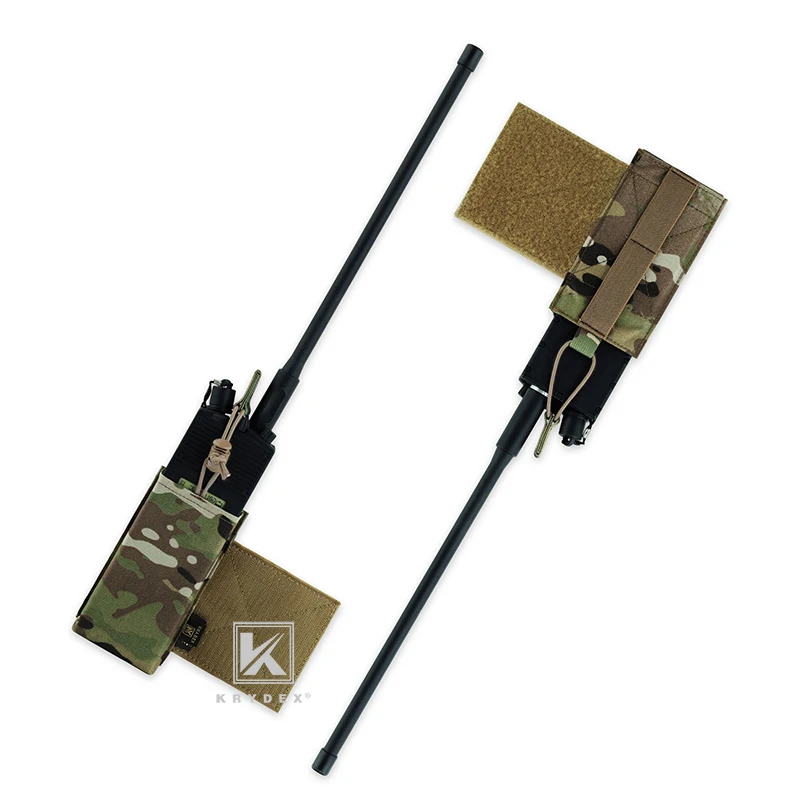 KRYDEX-Bolsa de Radio expansora táctica, chasis de camuflaje, almacenamiento de Rifle Mag, accesorios para MK3, MK4, aparejo de pecho, chaleco JPC LBX - imagen 4